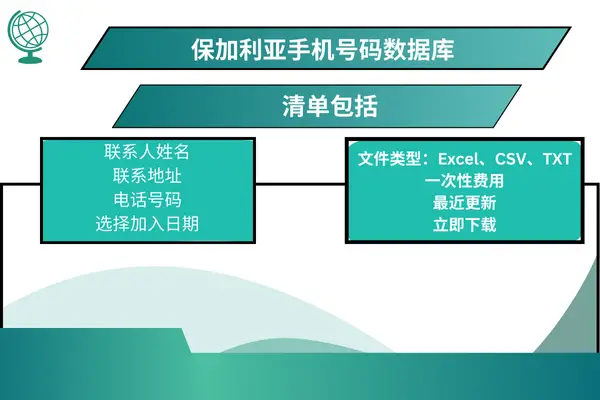 保加利亚手机号码数据库